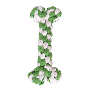 Dogs Chew Teeth Clean Toy Outdoor Traning Fun Playing Green Rope Ball Toy for Large Small Dog Cat Dog Supplier